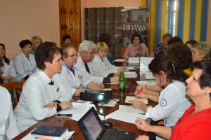 В городской поликлинике №8 имени Пирогова подвели итоги работы за 2017 год 