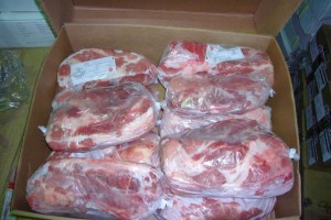Из Астраханской области пытались вывезти  три тонны говяжьих полуфабрикатов