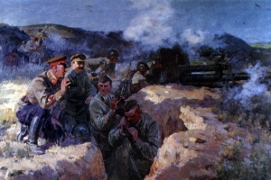 В регионах России планируют провести выставки военных художников