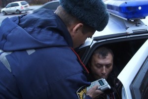 За время праздников в Астрахани поймали 55 пьяных водителей