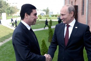 Владимир Путин и глава Туркмении обсудили двусторонние отношения на Каспии
