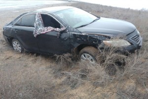 Опубликовано фото с места аварии на трассе Волгоград – Астрахань