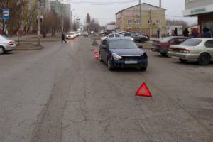 В Сети появилось видео, как в Астрахани сбили студента