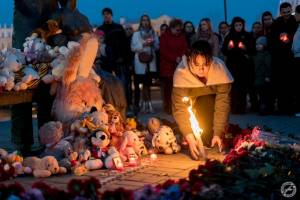 Астрахань оплакивает жертв кемеровской трагедии
