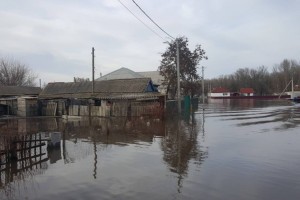 В Волгоградской области из-за паводка введён режим ЧС