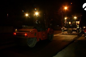 На Новороссийской и Б Хмельницкого в Астрахани продолжается ремонт дорог
