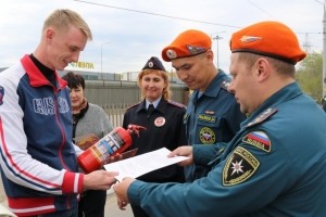 Сегодня в Астрахани прошла акция "Безопасный автомобиль"