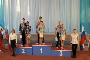 Астраханская пара акробатов завоевала золото и серебро на чемпионате России