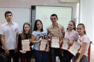 Астраханские волонтеры-медики приняли активное участие в мероприятиях Всероссийской акции «Стоп ВИЧ/СПИД»