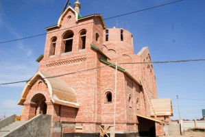 В Астраханской области достраивают храм Донской иконы Божией Матери