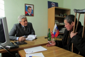 Председатель Общественного совета при УМВД России по АО провел совместный приём граждан с депутатом ГД РФ