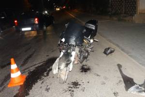 Подробности ДТП, в котором мотоциклист сбил пешехода в Астрахани