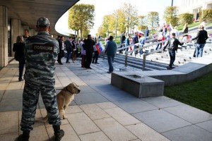 Астраханские полицейские отправились в Волгоград на чемпионат мира по футболу