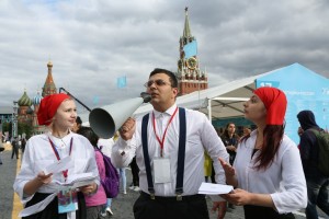 На Красной площади в Москве презентовали фильм канала «Астрахань 24» о Первой мировой войне