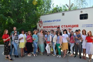 В Астрахани более ста человек сдали кровь  для детей, страдающих онкозаболеваниями