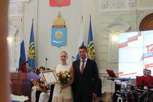 В честь Дня России астраханцы удостоены президентских и губернаторских наград