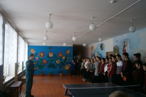 Астраханские пожарные проведут профилактическую беседу с учениками СОШ №11