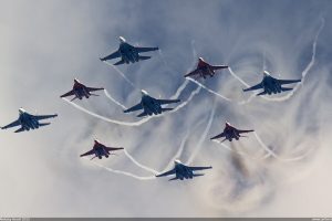 &quot;Русские витязи&quot; покажут астраханцам фигуры высшего пилотажа