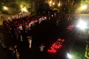 В Астрахани прошла акция  «Свеча памяти», посвящённая событиям 22 июня 1941 года