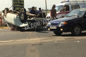 Крупная авария на улице Латышева, погиб человек
