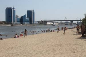 В Астрахани на пляжи нагрянула проверка