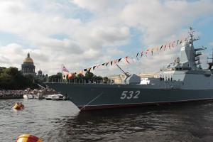 Корабли Каспийской флотилии примут участие в главном военно-морском параде на Неве