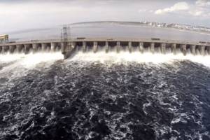 Волжская ГЭС изменила сбросы воды