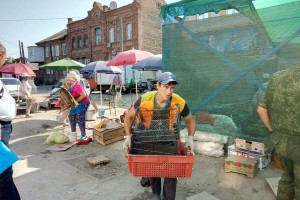 В Астрахани вновь зачистили рынок Большие Исады