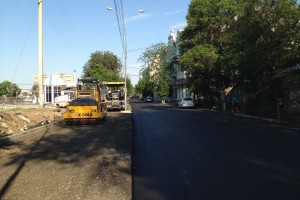 В Астрахани на этой неделе завершатся дорожные работы на Красной Набережной