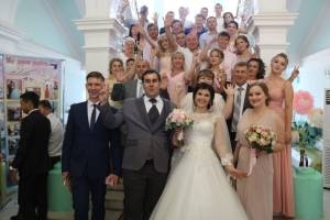 В Астраханской области в субботу случился свадебный бум