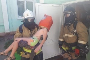 В детском саду "Лесная сказка" прошли пожарно-тактические занятия
