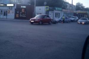 Соцсети: в Астрахани сбили мотоциклиста