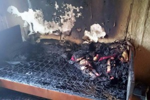 В Астраханской области задержан мужчина, по вине которого в доме заживо сгорела женщина