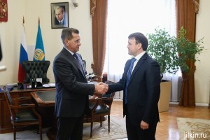 Губернатор встретился с новым руководителем «Газпром межрегионгаз Астрахань»