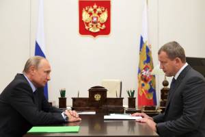 О чем говорил Владимир Путин с новым главой Астраханской области