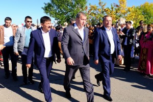 Врио губернатора Астраханской области Сергей Морозов отметил вместе с володарцами «Жолдастык-той»