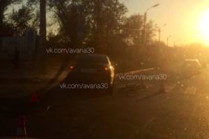 Соцсети: в Астрахани на «зебре» сбили велосипедистку