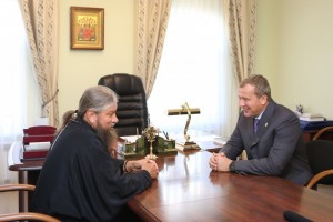 Врио губернатора Астраханской области встретился с духовными лидерами региона