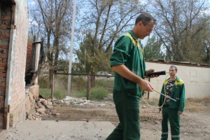 В Астрахани, по легенде учений, рухнул фасад жилого дома и погибли 10 человек