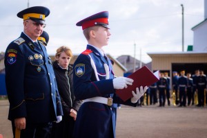 В астраханском кадетском корпусе им атамана ИА Бирюкова приняли присягу 23 воспитанника