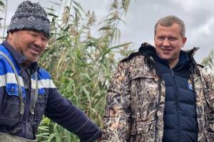 Врио губернатора Астраханской области Сергей Морозов оценил астраханскую рыбалку