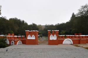 В Астрахани на ул Савушкина отремонтировали «Крепость»