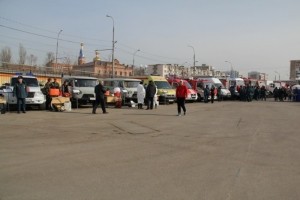 Астраханские спасатели приглашают на выставку пожарной и спасательной техники