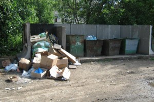 Суд обязал администрацию Астрахани привести в порядок площадки для мусора на шести улицах