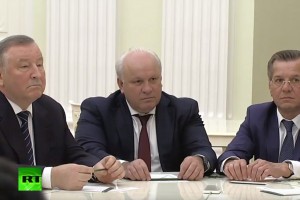 Экс-глава Астраханской области Александр Жилкин встретился с президентом России