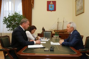 Врио главы Астраханской области провёл рабочие встречи с депутатами Госдумы РФ