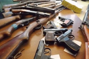 Жители Астраханской области сдали в полицию 38 единиц оружия