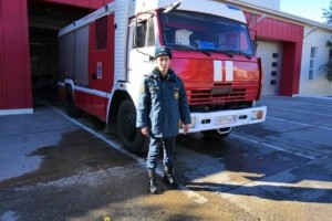 Сотрудник астраханского МЧС стал лучшим работником пожарной охраны ЮФО
