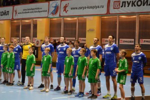 Астраханские гандболисты смогли вырвать победу у «Сунгуля» в матче чемпионата России