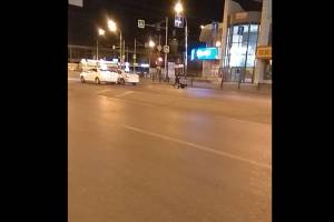Драка на дороге в Астрахани попала на видео
